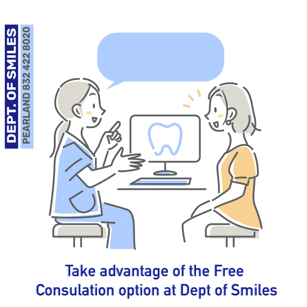 Free Invisalign and dental implant consultation with Dr. Sneha Xavier in Pearland, TX